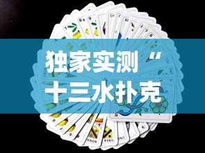 独家实测“十三水扑克牌怎么赢”(曝光透视必备猫腻)